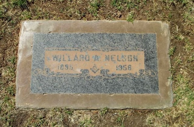 Nelson Willard 1895-1958 Grabstein